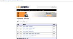Desktop Screenshot of film.cute-calendar.com