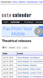 Mobile Screenshot of film.cute-calendar.com